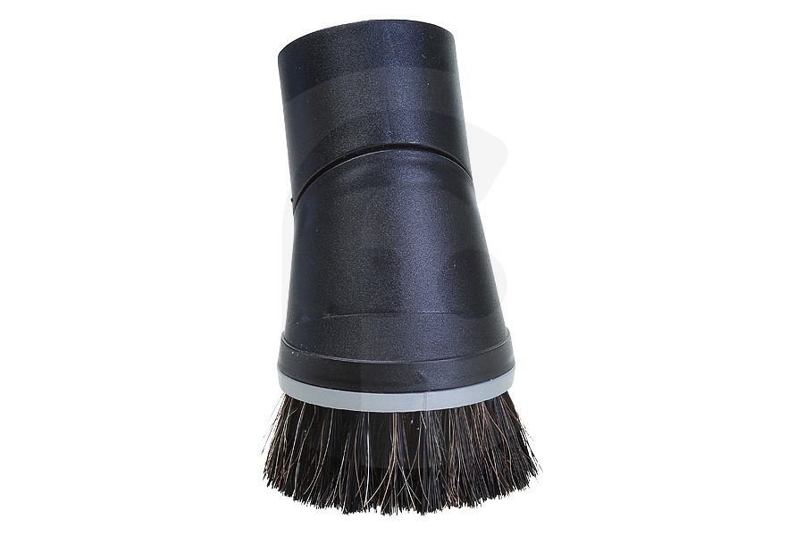Cepillo de cerdas universal (cepillo, boquilla para muebles, cepillo para muebles) ø 35mm giratorio negro aspiradora 7132710 apto para entre otros todos los modelos Miele