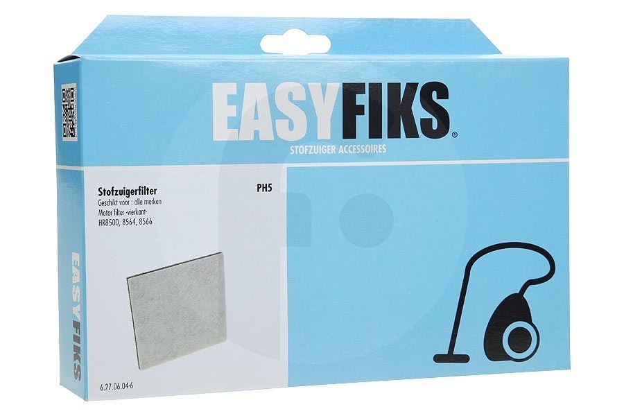 Easyfiks Staubsauger Easyfiks Motorfilter (Filter) 130x130x7mm Staubsauger 482248010228