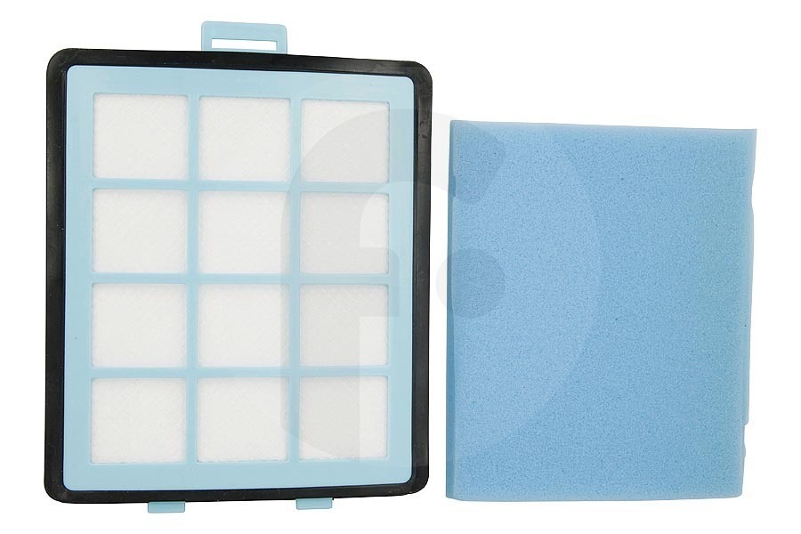 Alternatief Aspirapolvere Filtro di scarico CRP745/01 per Philips azzurro aspirapolvere 432200533151
