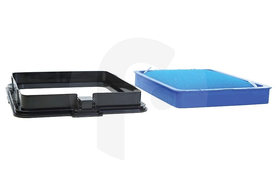Philips Staubsauger Philips Maestro Filter (Abluftfilter, Filter) waschbar blau 160x25x196mm Staubsauger 432200494512