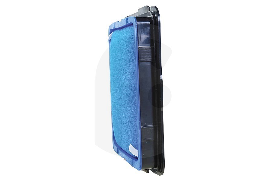 Philips Staubsauger Philips Maestro Filter (Abluftfilter, Filter) waschbar blau 160x25x196mm Staubsauger 432200494512