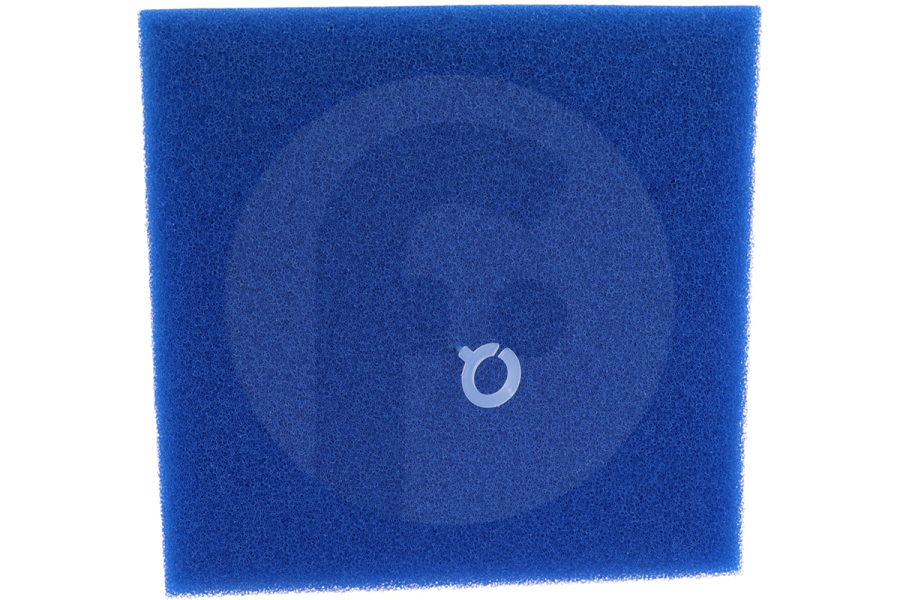 Philips filtro de espuma (filtro de motor, filtro) azul 133x133x20mm aspiradora 432200494471 apto para entre otros FC9331, FC9332, FC9333, FC9334