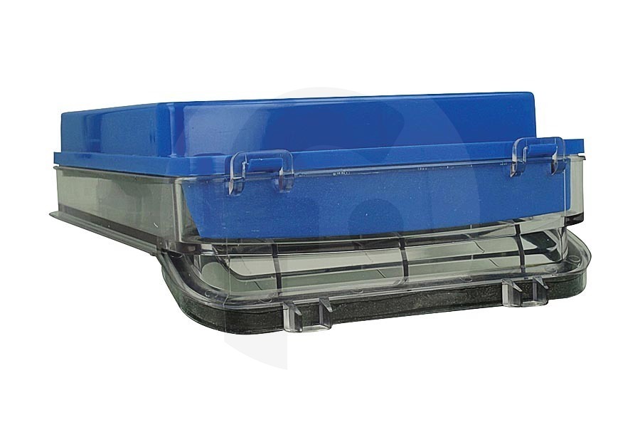 Philips Staubsauger Philips Hepa-Filter (Allergiefilter) mit Rahmen (Halterung) blau Staubsauger 432200901131