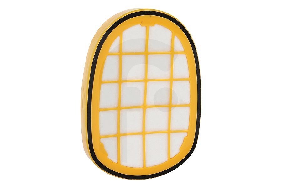 Philips filtro motor (filtro) ovalado amarillo blanco aspiradora inalámbrica 300004860171, CP1100/01 apto para entre otros XC8147 Speed Pro Aqua