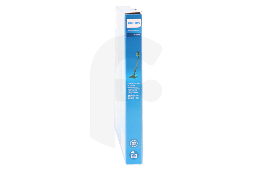 Philips Aspirapolvere Aspirapolvere Philips XV1700/01 con cuscinetti in microfibra