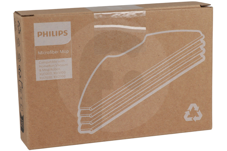 Philips Robot aspirapolvere Philips XV1430/00 HomeRun Panni per aspirapolvere HomeRun adatto a tra cui Robot aspirapolvere HomeRun 3000