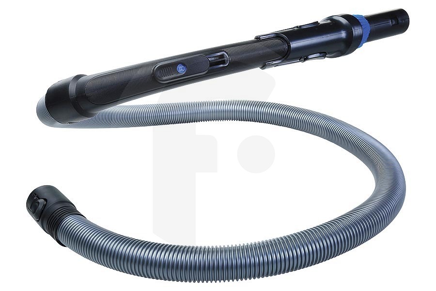 Philips Aspirapolvere Philips tubo aspirapolvere completo con impugnatura a pistola, raccordo e pennacchio argento nero aspirapolvere 432200538251