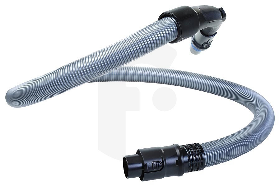 Philips Staubsauger Philips Staubsaugerschlauch (Schlauch) komplett mit Pistolengriff (Handgriff), Verbindungsstück (Steckverschraubung) und Federbürste Silber schwarz Staubsauger 432200427091