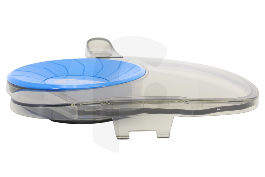 Philips Aspirapolvere Philips coperchio del contenitore della polvere rimovibile (serbatoio, presa) PowerPro Compact Power Cyclone 5 trasparente e blu aspirapolvere 996510076954