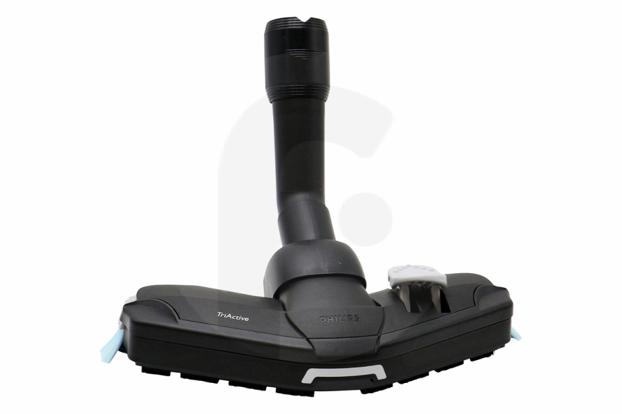 Philips Aspiradora Philips TriActive cepillo combinado (cepillo de aspiración, boquilla combinada, boquilla de aspiración) incl. rueda gris negro azul CP9702 aspiradora 432200424744 apto para entre otros FC9919, FC9725, FC9722
