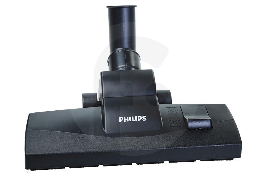 Philips 432200426932 Aspiradora Philips cepillo combinado (cepillo de aspiración, boquilla combinada, boquilla de aspiración) incl. rueda ø 35mm negro aspiradora 432200426931 apto para entre otros FC8240, FC8289
