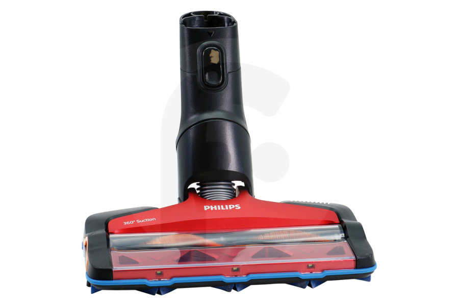 Philips Aspiradora Philips cepillo turbo (boquilla turbo, cepillo eléctrico) para aspiradora inalámbrica negro rojo azul 300000504484 apto para entre otros FC6823, XC7043