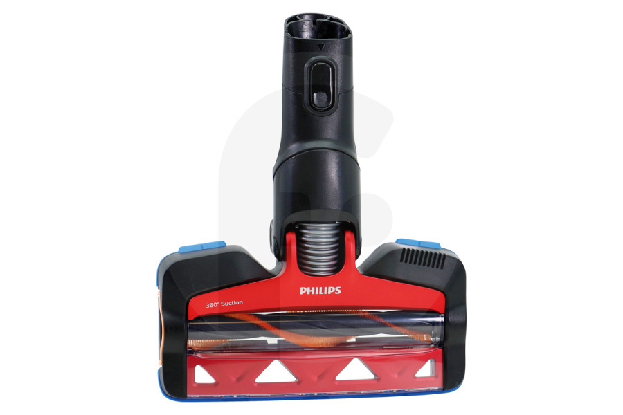 Philips Aspirapolvere Philips spazzola turbo (bocchetta turbo, spazzola elettrica) per aspirapolvere senza fili nero rosso blu 300000504484