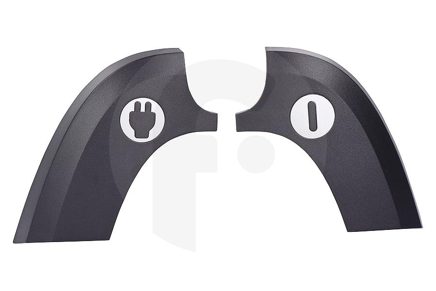Philips Aspiradora Philips set de botones (pedal) negro excl. muelles aspiradora 996510078444 apto para entre otros FC9746, FC9729, FC9734