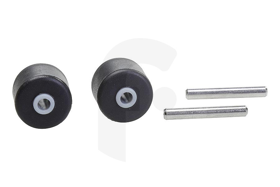 Philips Aspiradora Philips ruedas (juego de ruedas) 2 piezas pequeñas incl. pasador aspiradora inalámbrica 996510078578 apto para entre otros FC6171, FC6168, FC6405