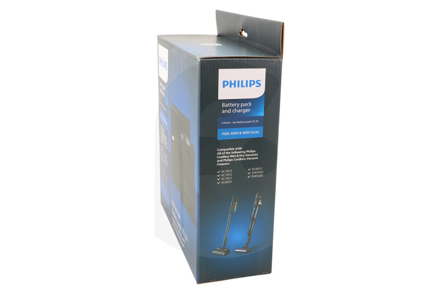 Philips Aspirapolvere Aspirapolvere con batteria agli ioni di litio Philips XV1797/01 e caricabatterie