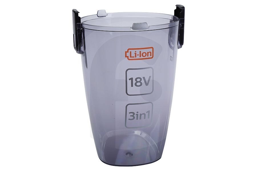 Philips Aspiradora Philips contenedor de polvo (depósito) aspiradora inalámbrica 300001574751 apto para entre otros FC640, FC6405