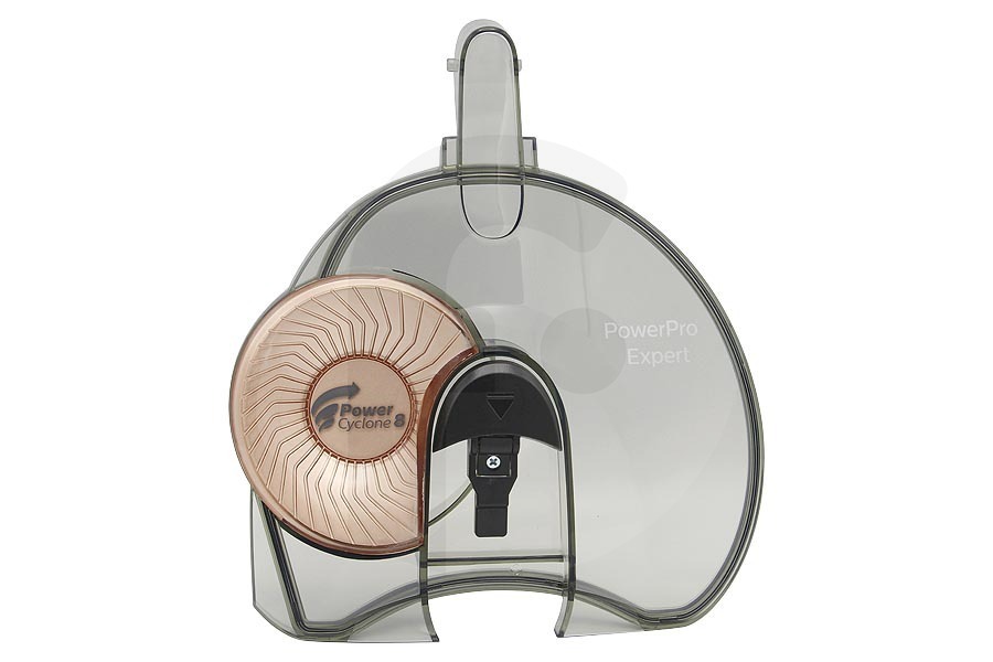 Philips tapa del contenedor para el polvo (depósito de polvo) completo aspiradora inalámbrica 996510078152 apto para entre otros FC9744, FC9745