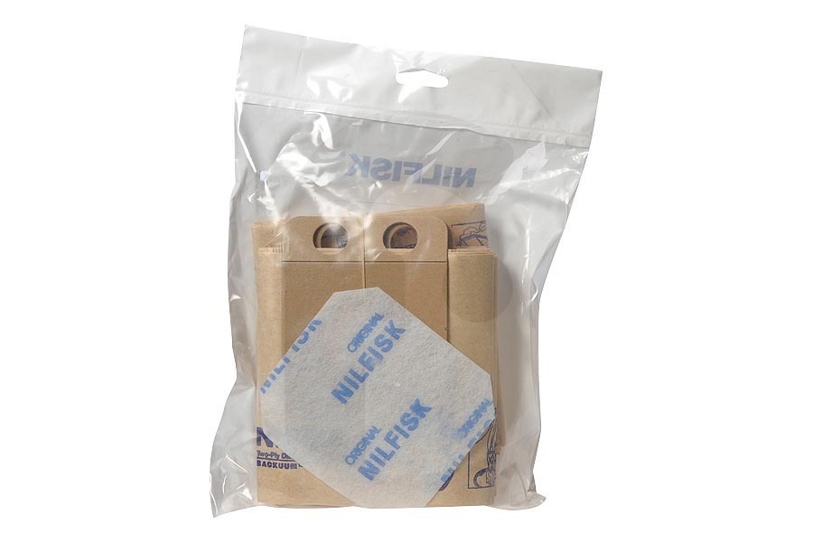 Nilfisk Aspiradora Nilfisk Backuum Bolsas Aspiradora 22198000 apto para entre otros Backcuum