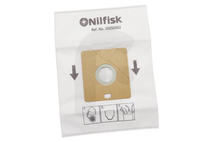 Tristar Aspirapolvere Sacchetti aspirapolvere Nilfisk GM100 30050002