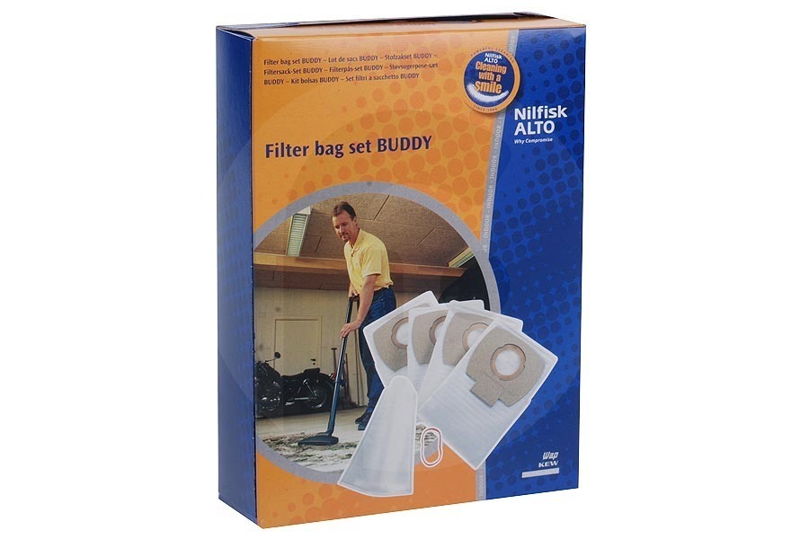 Nilfisk Aspiradora Nilfisk Alto/Buddy Bolsas Aspiradora 302002403 apto para entre otros Amigo