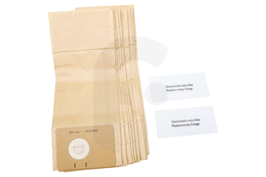 Nilfisk Aspiradora Bolsa de aspiradora Nilfisk 107413586 Aspiradora apto para entre otros VU500