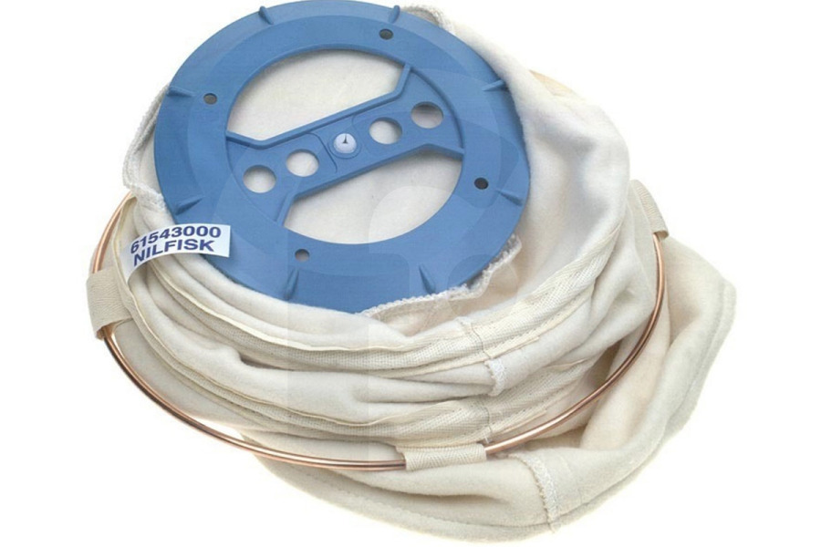 Nilfisk Aspiradora Nilfisk GS80/GM80 Bolsa de aspiradora de lino 61543000 apto para entre otros GS 80/81 - 80/81 GM