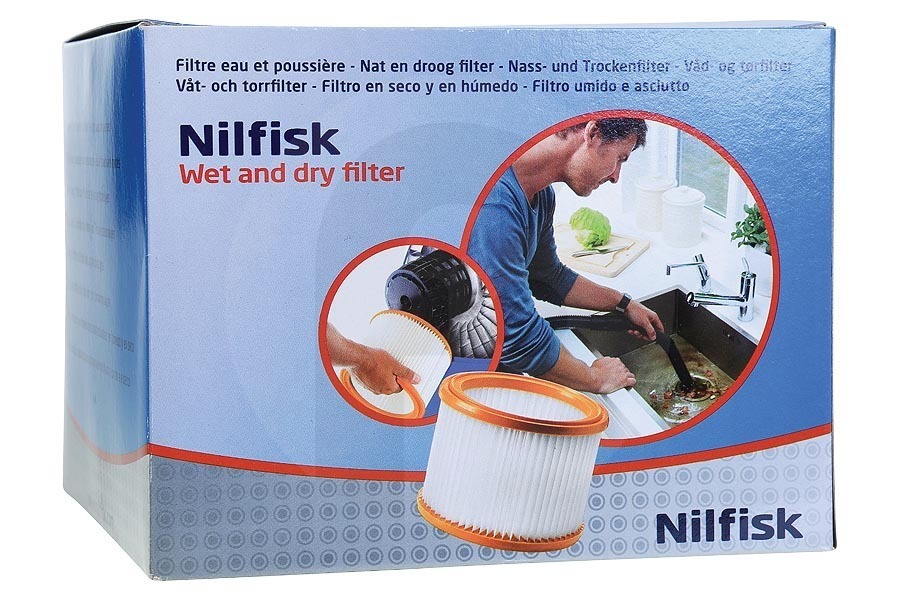Nilfisk Aspirapolvere Nilfisk filtro (umido e secco) per aspirapolvere 107402338 
