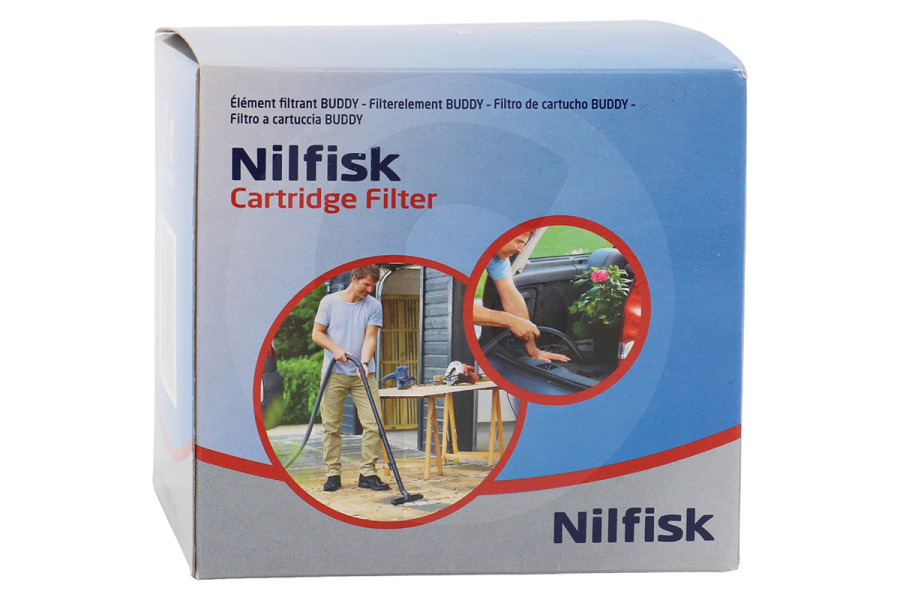 Nilfisk Staubsauger Nilfisk 302002405 Buddy Filter mit Spannscheibe Staubsauger