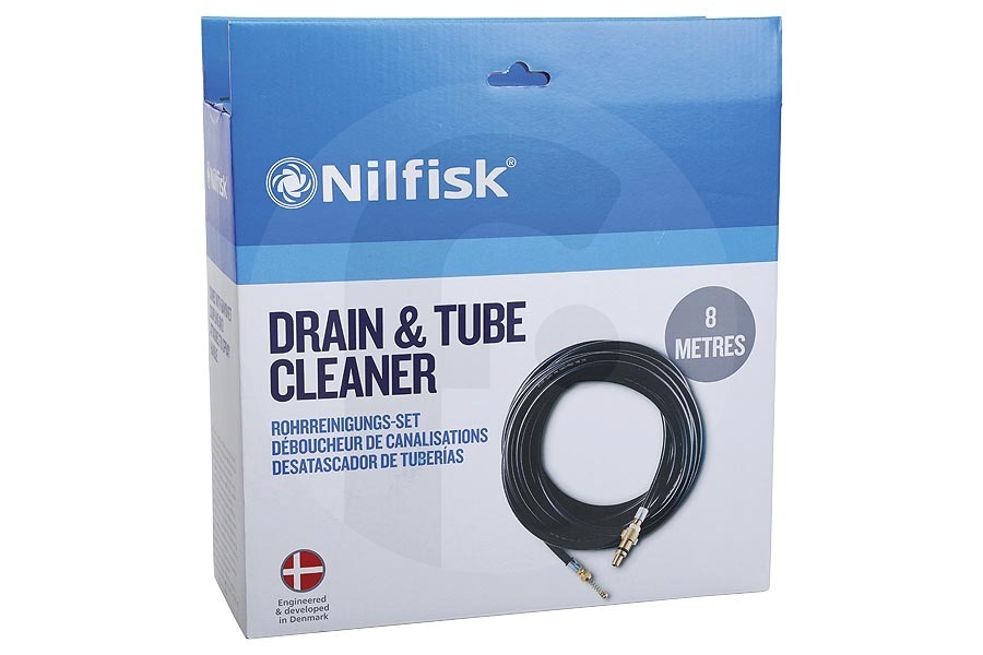 Nilfisk Idropulitrice Nilfisk 8m detergente scarichi & tubi per vaporizzatore ad aria compressa 128500088