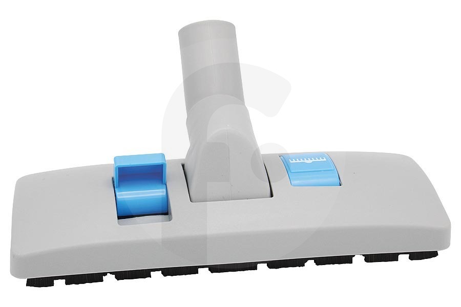 Nilfisk Aspiradora Cepillo combinado (cepillo de aspiración, boquilla combinada, boquilla de aspiración) ø 32mm gris azul para Nilfisk aspiradora 22412900 apto para entre otros GM 200 E 270mm
