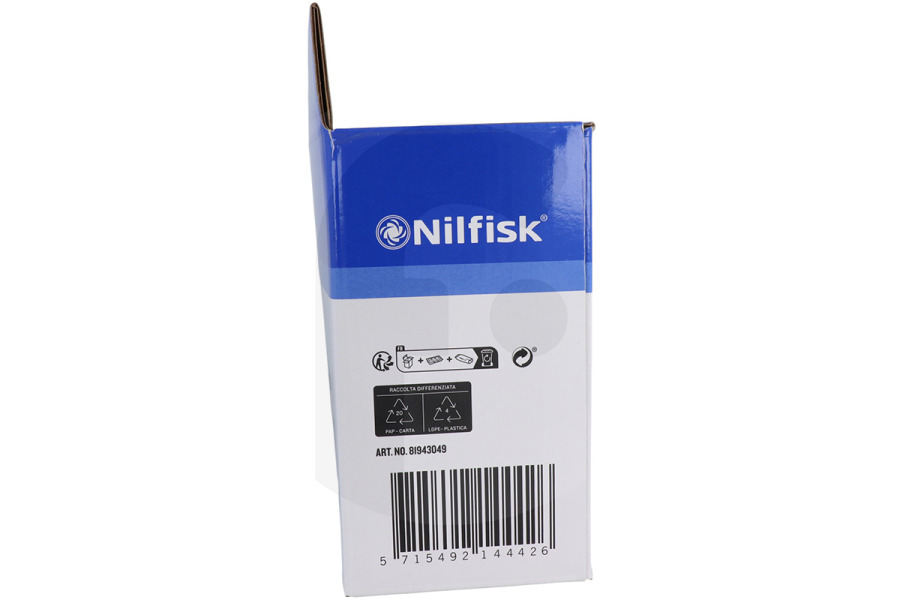 Nilfisk Aspirapolvere Nilfisk bocchetta di aspirazione adatta per superfici bagnate e asciutte incl. 4 bordi ø 35mm aspirapolvere 81943049