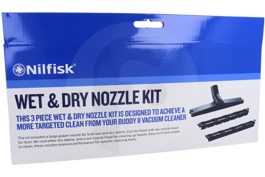 Nilfisk Aspirapolvere Nilfisk bocchetta di aspirazione adatta per superfici bagnate e asciutte incl. 4 bordi ø 35mm aspirapolvere 81943049