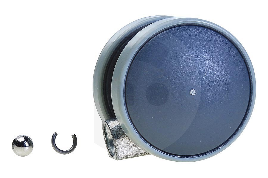 Nilfisk Aspiradora Nilfisk Rueda de metal (rueda de metal) aspiradora 22410100 apto para entre otros GM80, GS80, GS90, GM90