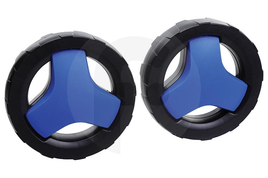 Nilfisk Hidrolimpiadora Nilfisk juego de ruedas (ruedas) juego de 2 para hidrolimpiadora 127440098 apto para entre otros Compacto C120.3 a C130.2