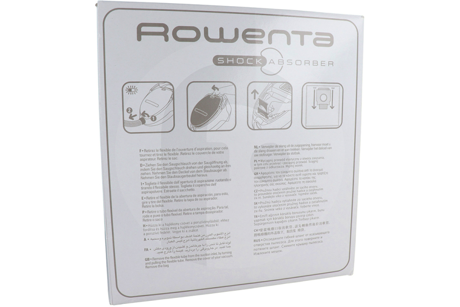 Rowenta  Rowenta bolsa para aspiradora ZR002601