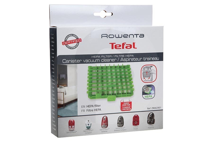 Rowenta Aspirapolvere Filtro hepa aspirapolvere ZR002901