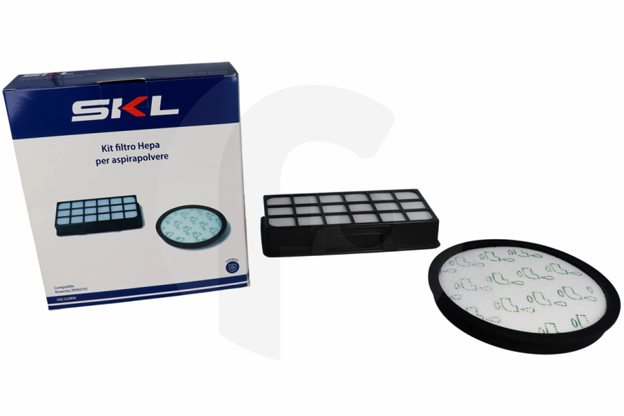 Rowenta Set de filtros Silence Force Cyclonic 4AAAA con filtro de motor y microfiltro para  y otros aspiradora ZR903701 apto para entre otros Silence Force Cyclonic 4A