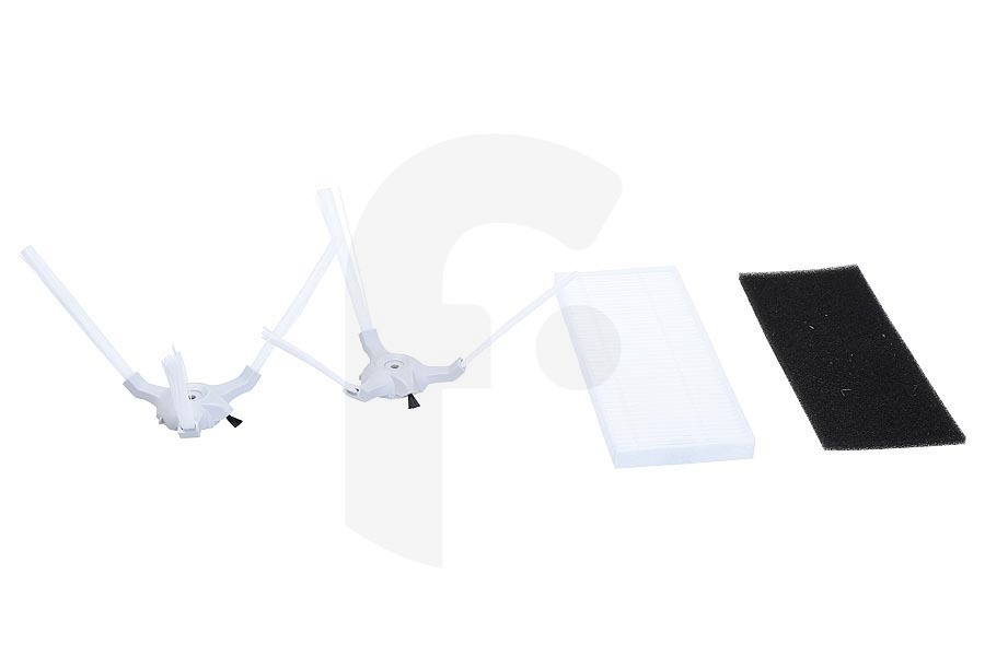 Tefal Aspiradora Kit de repuesto con cepillos y filtros para Rowenta y otros robot aspirador ZR720002 apto para entre otros Smart Force Essential