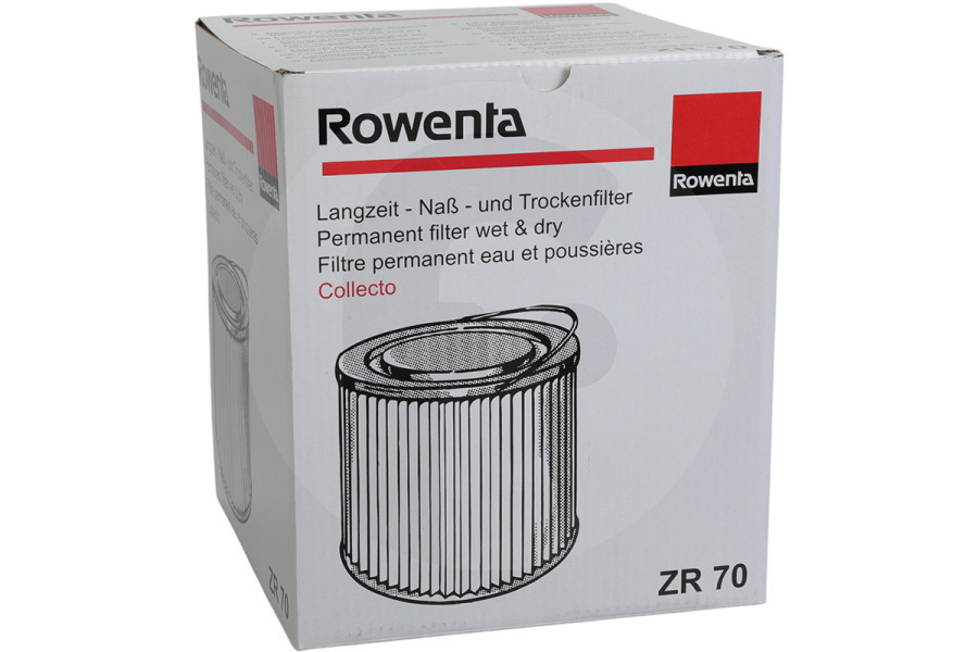 Rowenta Aspiradora Filtro permanentes vorace Aspiradora ZR70