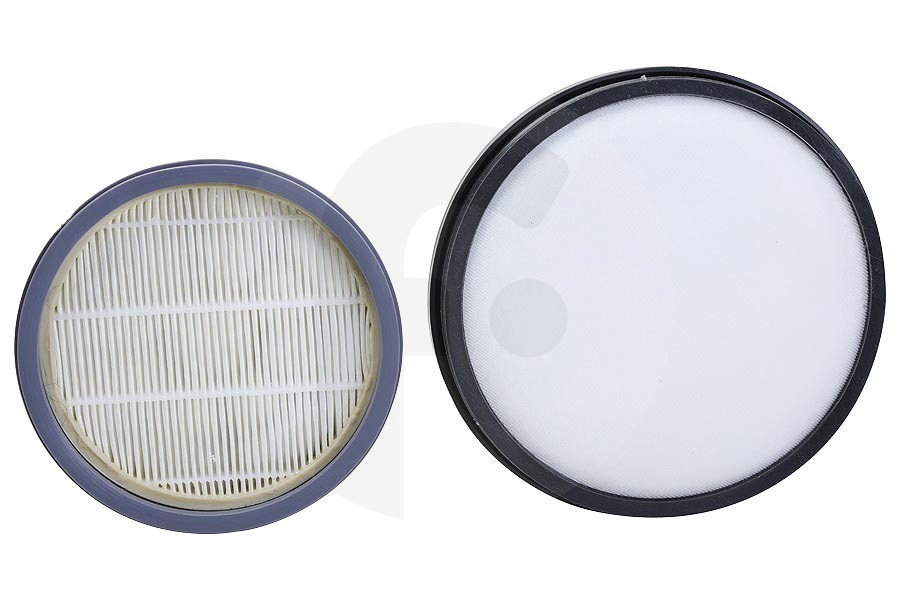 Rowenta Staubsauger Filtersystem Set mit 2 Filter, Dichtung für u.a. Rowenta Staubsauger ZR904301