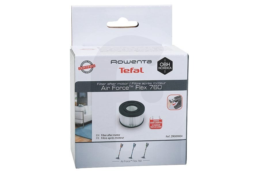 Rowenta Staubsauger Motorfilter (Filter, Patrone) für u.a. Rowenta Akku-Staubsauger ZR009004