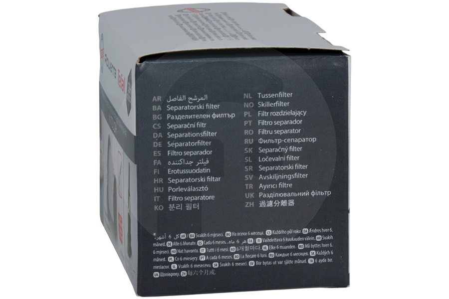 Rowenta Aspirapolvere Filtro di separazione 2 pezzi lavabile per Rowenta, Tefal e altri aspirapolvere portatile ZR009009