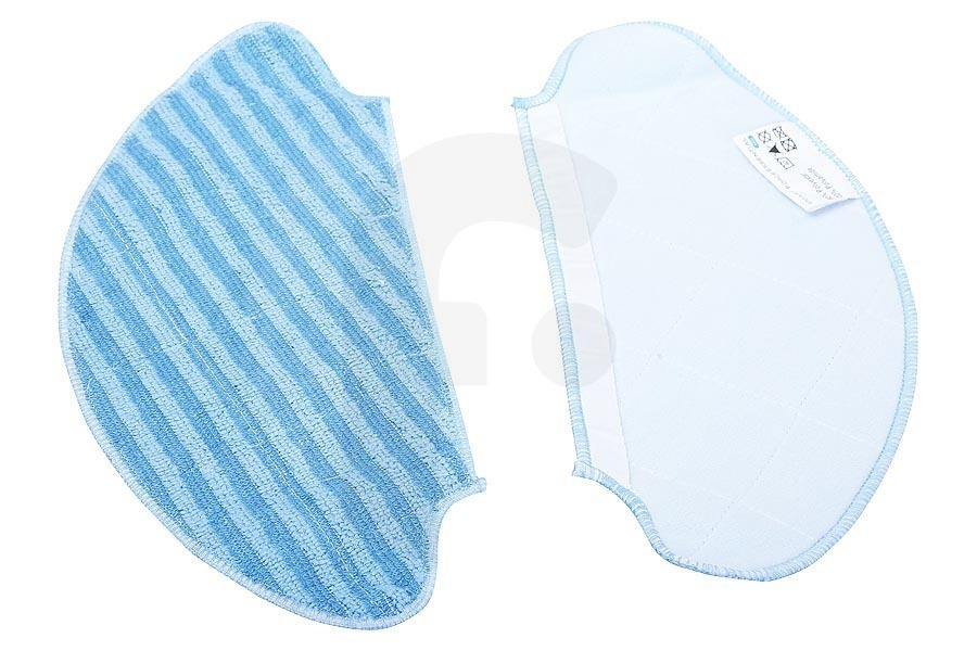 Rowenta Staubsauger Mikrofasertücher 2 Stück blau für u.a. Rowenta Saugroboter ZR690202
