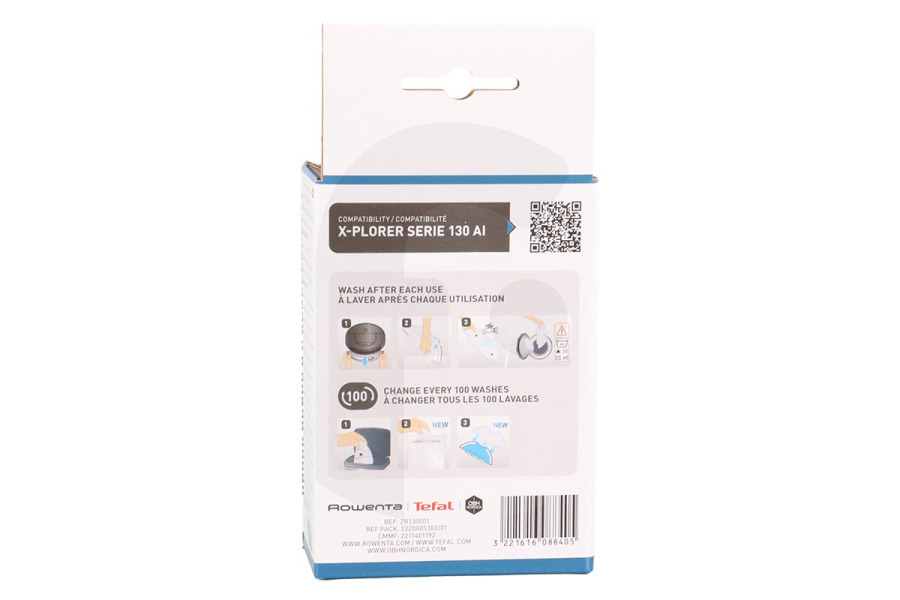 Rowenta Aspirapolvere Rowenta ZR130001 Panno in Microfibra Aspirapolvere