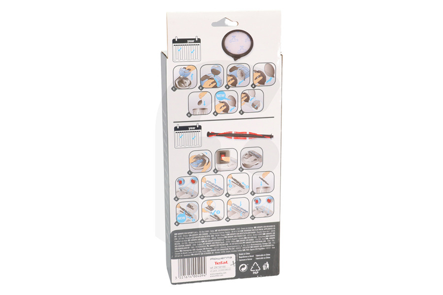 Rowenta Staubsauger Rowenta ZR730100 Smart Force Cyclonic Home Care Set Staubsauger