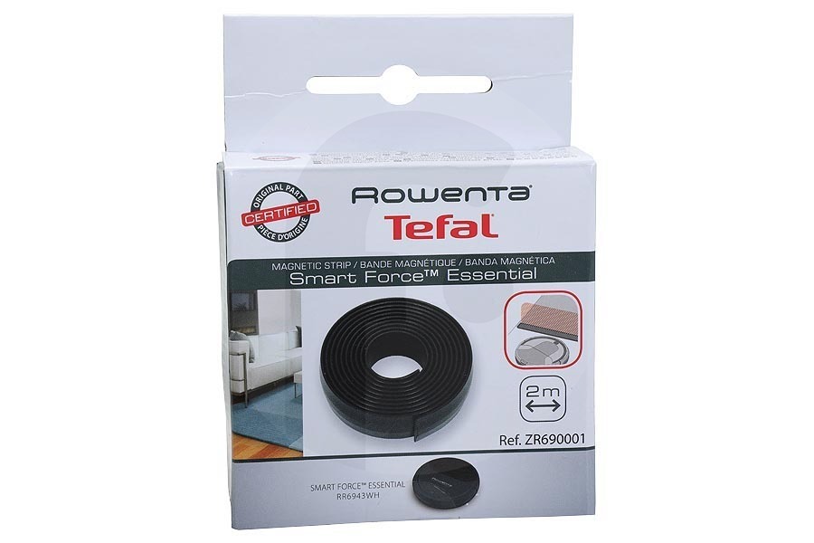Rowenta Aspirapolvere Striscia magnetica (banda magnetica, parete virtuale) 2 metri per Rowenta e altri robot aspirapolvere ZR690001