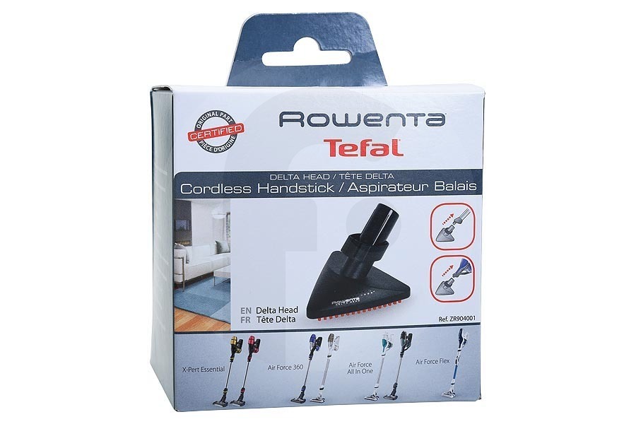 Rowenta Aspirapolvere Bocchetta a triangolo (spazzola di aspirazione, bocchetta) per Rowenta, Tefal aspirapolvere senza fili ZR904001