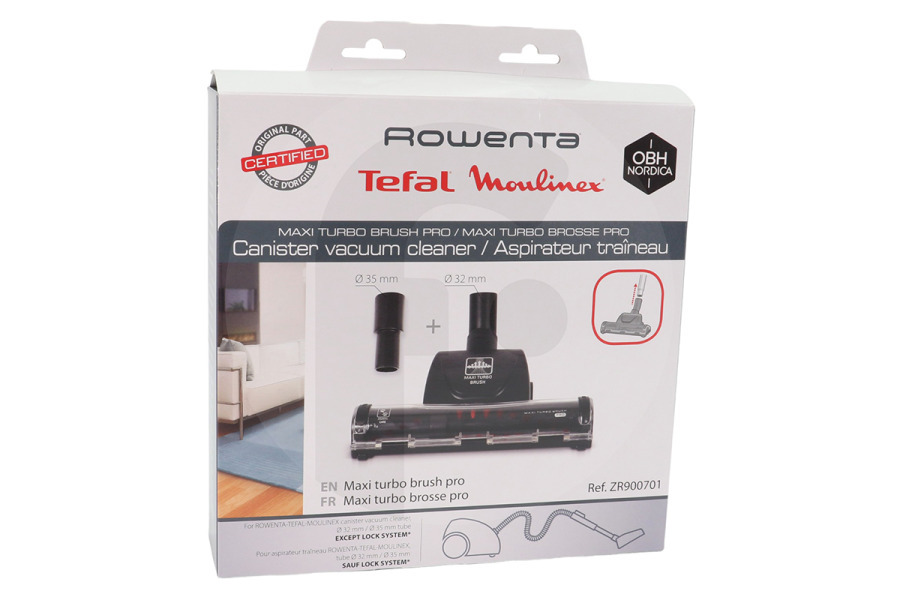 Rowenta Aspiradora Rowenta Cepillo turbo aspiradora in bolsa zr900701