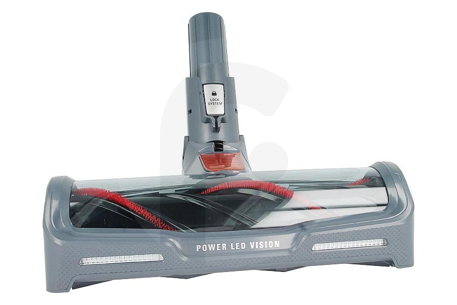 Tefal Aspiradora Cepillo turbo (boquilla turbo, cepillo eléctrico) incl. LED para Rowenta, Tefal y otros aspiradora inalámbrica SS2230002392, SS-2230002392 apto para entre otros RH9811WO, RH9898WO, TY9890WO